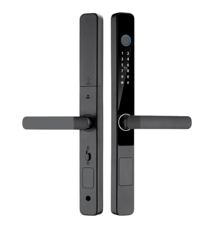 Cerradura digital DOMUX Shield WiFi para puerta de metal exterior
