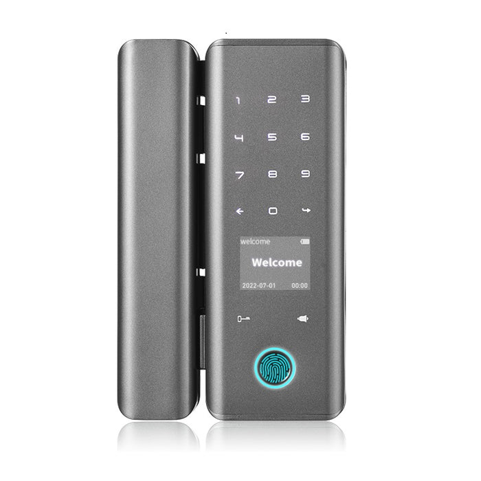 Cerradura digital DOMUX Crystal 9 para puerta de vidrio